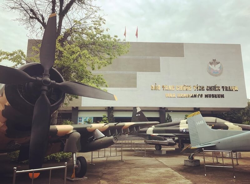 Museo de los restos de la guerra en Saigon HCM