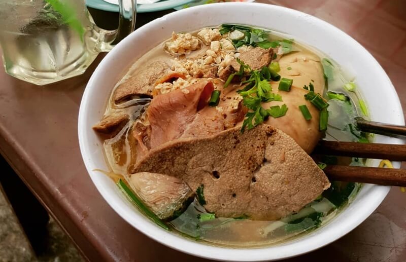 Hu Tieu (fideos secos) en Saigon