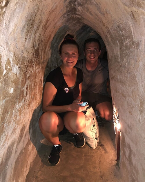 Visita los túneles de Cu Chi