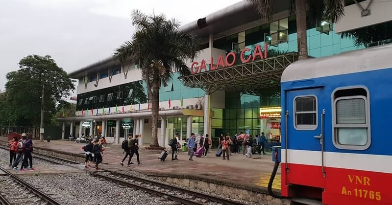 Estación de tren en Lao Cai
