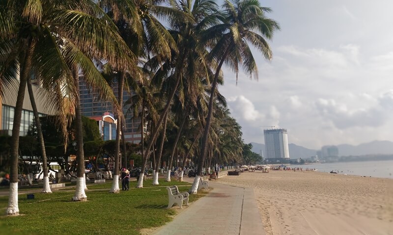 Ciudad de playa de Nha Trang