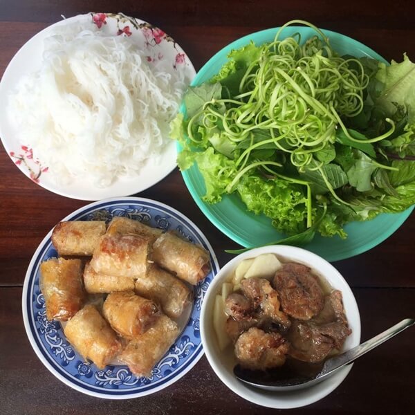 bun cha nem cua be