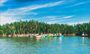 Bay Mau cocotero en Hoi An