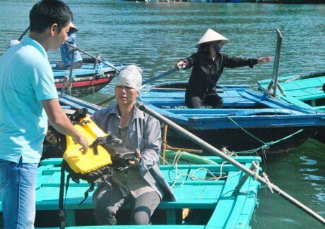 Pueblo de pescadores de Cong Dam
